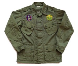 画像2: BUZZ RICKSON'S バズリクソンズBR15091　COAT, MAN'S COMBAT TROPICAL VIET-NAM DROP OUTコンバットトロピカルジャケット　ベトナム　ドロップアウト　ジャングルファティーグ　カスタムジャケット　長袖シャツ　ジャケット