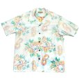 画像4: SUN SURF サンサーフ SS39283 COTTON × LINEN OPEN SHIRT “MACINTOSH UKULELE” コットン リネン スラブヤー ン オープンシャツ ウクレレ メニュー柄 マトソンライン フランク・マッキントッシュ ヴィンテージ 復刻 ハワイアンシャツ アロハシャツ 日本製 madeinjapan