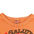 画像4: DELUXEWARE デラックスウエア MT-2401 SALUTE MTシリーズ 旧式吊編機 7.5oz吊天竺    ミディアムオンス 綿 コットン100％ オイルカンパニーデザイン プリント 日本製 madeinjapan Tシャツ アメカジ 半袖Tシャツ