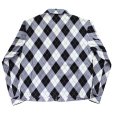 画像12: WEARMASTERS by attractions ウエアマスターズ バイ アトラクションズ lot.819 Argyle Blouson アーガイルブルゾン 50s 50年代 ミッドセンチュリー アーガイル チェック テキスタイル レーヨンリネン 抜染プリント ブルゾン ジャケット