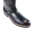 画像8: Bilt Buck by ATTRACTIONS ビルトバック バイ アトラクションズ Lot.320 Cowboy Boots カウボーイブーツ A004 Jubilee Last  Black Horsehide ホースハイド Leather Sole レザーソール ローパースタイル ヘリテージブーツ オリジナルバックル Dワイズ ブーツ 馬革