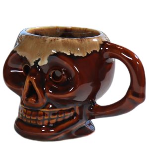 画像2: ATTRACTIONS アトラクションズ波佐見焼  A20033 スカルマグ Skull Mug 陶磁器 陶石 ヴィンテージ vintage ceramics porcelain pottery stone traditional crafts 日本製 madeinjapan 