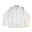 画像4: BUZZ RICKSON'S バズリクソンズ BR25996 WHITE CHAMBRAY WORK SHIRT ホワイトシャンブレーシャツ ミリタリー アメカジ カジュアル 長袖 ワーク シャツ 日本製 madeinjapan