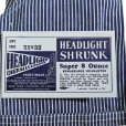 画像13: HEADLIGHT ヘッドライト HD42456 11oz. HICKORY STRIPE OVERALLS ヒッコリーストライプ製オーバーオール アンカーフック トライアングルポケットダイヤモンドバック ドーナツボタン anchor hook triangle pocket donut button 日本製 madeinjapan