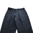 画像5: Wearmasters ウエアマスターズ Lot.720 Heritage Trousers ヘリテージ トラウザー ワークパンツ スラックス ギザコットン ダブルへム ダールブラックのメタルボタン work pants slacks Giza cotton 日本製 madeinjapan