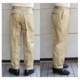 画像2: Wearmasters ウエアマスターズ Lot.720 Heritage Trousers ヘリテージ トラウザー ワークパンツ スラックス ギザコットン ダブルへム ダールブラックのメタルボタン work pants slacks Giza cotton 日本製 madeinjapan (2)