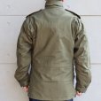 画像2: BUZZ RICKSON'S バズリクソンズ BR11702 COAT MAN'S FIELD TYPE M-65 フィールドジャケット field jacket ミリタリー military U.S. Army コート コットン サテン カモフラージュ camouflage cotton satin 日本製 madeinjapan (2)