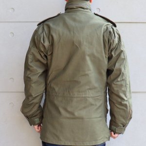 画像2: BUZZ RICKSON'S バズリクソンズ BR11702 COAT MAN'S FIELD TYPE M-65 フィールドジャケット field jacket ミリタリー military U.S. Army コート コットン サテン カモフラージュ camouflage cotton satin 日本製 madeinjapan