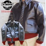 BUZZRICKSONS バズリクソンズ BR80644 Type A-2 "CONTRACT No.W535 ac-21996 BUZZ RICKSON CLO.CO." アウター ジャケット フライトジャケット flight jacket outer レザー leather 馬革 bronco hide ブロンコハイド コットン ウール レッドリブ