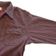 画像7: DELUXEWARE デラックスウエア HV-01 HICKORY NEL SHIRT ヒッコリーネルシャツ ヘビーネル nel flannel shirts 旧式織機 デニムの柄モノ長袖 長袖シャツ long sleeve コットン  cotton 日本製 madeinjapan