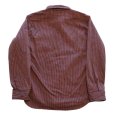 画像9: DELUXEWARE デラックスウエア HV-01 HICKORY NEL SHIRT ヒッコリーネルシャツ ヘビーネル nel flannel shirts 旧式織機 デニムの柄モノ長袖 長袖シャツ long sleeve コットン  cotton 日本製 madeinjapan