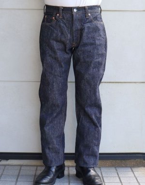 画像2: SAMURAI JEANS サムライジーンズ S710XX19OZll 19oz 極 細身意ストレート ワンウォッシュ済み　19oz刀耳セルビッチ 半月 専用革パッチ ヘビーオンス　デニム デニムパンツ　ジーパン 国産 日本製