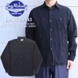 画像1: BUZZ RICKSON'S バズリクソンズ BR29143 /WILLIAM GIBSON COLLECTION BLACK CHAMBRAY WORK SHIRTS 米海軍 ユーティリティ シャツ ブシャンブレーシャツ ワークシャツ ミリタリーシャツ ヴィンテージ  復刻 経年変化 長袖シャツ (1)