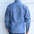 画像3: BUZZ RICKSON'S バズリクソンズ BR25995 BLUE CHAMBRAY WORK SHIRTS (LONG SLEEVE) 1950年代 U.S.NAVY 米海軍 ユーティリティ シャツ ブルーシャンブレーシャツ ワークシャツ ミリタリーシャツ ヴィンテージ  復刻 経年変化 長袖シャツ