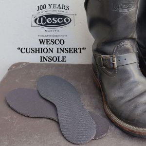 画像1: WESCO ウエスコ CUSHION INSERT クッションインサート インソール insole キャンブレル cambrelle ぽリュー poliyou ジャージ jersey ブーツアクセサリー 日本限定 速乾性 透湿性 対摩耗性 耐細菌繁殖性 屈曲性 耐洗濯性 耐久性 日本製 madeinjapan