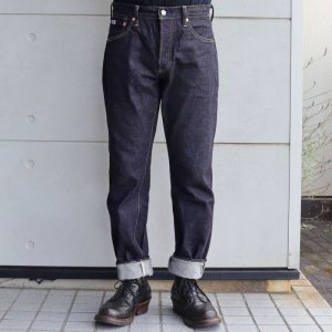 画像2: STUDIO D'ARTISAN ステュディオダルチザン SD-108 15oz Relax Tapered Jeans リラックステーパードジーンズ 旧式力織機使用 ワークパンツ 細いシルエット one wash ワンウォッシュ  綿 コットン cotton 日本製 madeinjapan