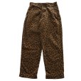 画像4: JELADO ジェラード Blue Label ブルーラベル Vannes Trousers ヴァンヌトラウザー BL02310 french work pants フレンチ ワークパンツ leopard レオパード ヒョウ柄 コーデュロイ生地  corduroy コットン cotton 日本製 madeinjapan