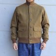 画像2: BUZZ RICKSON'S バズリクソンズ AVIATION ASSOCIATES WOOL A-1 JACKET アビエーション アソシエイツ ウール ジャケット BR15589 フライトジャケット flight jacket ミリタリージャケット military jacket アウター outer コットン cotton 日本製 madeinjapan (2)