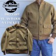 画像1: BUZZ RICKSON'S バズリクソンズ AVIATION ASSOCIATES WOOL A-1 JACKET アビエーション アソシエイツ ウール ジャケット BR15589 フライトジャケット flight jacket ミリタリージャケット military jacket アウター outer コットン cotton 日本製 madeinjapan (1)