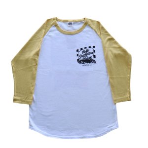 画像2: STUDIO D'ARTISAN ステュディオダルチザン プリントラグラン7分袖Tシャツ 8151B アメカジスタイル 3/4 raglan sleeve