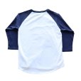 画像9: STUDIO D'ARTISAN ステュディオダルチザン プリントラグラン7分袖Tシャツ 8151A アメカジスタイル 3/4 raglan sleeve