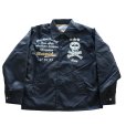 画像4: WHITESVILLE ホワイツビル NYLON COACH JACKET “MAVERICKS”  Football ナイロン コーチジャケット WV15608 フットボール チェーン刺繍 