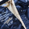 画像10: WHITESVILLE ホワイツビル NYLON COACH JACKET “MAVERICKS”  Football ナイロン コーチジャケット WV15608 フットボール チェーン刺繍 