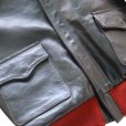 画像10: TOYS McCOY トイズマッコイい TYPE A-2 "TOYS McCOY MFG.CO. RED RIBBED" レザーフライトジャケット TMJ2422 赤リブ leather jacket horsehide ホースハイド