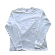 画像2: CUSHMAN クッシュマン SPECIAL POCKET L/S TEE スペシャルポケットT 26370 long sleeve 天竺長袖 plain stitch (2)