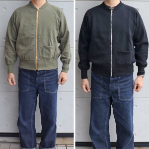 画像2: BUZZ RICKSON'S バズリクソンズ C-2 TYPE HEAVY COTTON JERSEY ヘビーコットン ジャージ BR69444 sweater スウェット コットン天竺 