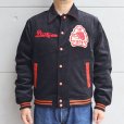 画像2: STUDIO D'ARTISAN ステュディオダルチザン Corduroy Stadium Jacket コーデュロイスタジアムジャケット 4601 sports jacket スポーツジャケット 刺繍 embroidery (2)