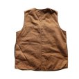 画像11: SUGAR CANE シュガーケーン COTTON DUCK PADDED WORK コットンダック SC15612  vest ベスト コットン