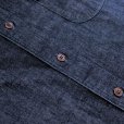 画像8: ORGUEIL オルゲイユ Shawl Collar Shirt ショールカラーシャツ OR-5107 7oz denim ラウンドカット round cut コットン cotton