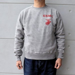 画像2: BUZZ RICKSON'S バズリクソンズ FREEDOM SLEEVE SWEAT SHIRT - USMC - フリーダムスリーブスウェット シャツ BR69456 長袖