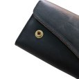 画像7: DAPPER'S ダッパーズ Horsehide Double Flap Wallet ホースハイド ダブル フラップ ウォレット 1719 皮革 WALDES 長財布