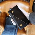 画像16: DAPPER'S ダッパーズ Horsehide Double Flap Wallet ホースハイド ダブル フラップ ウォレット 1719 皮革 WALDES 長財布