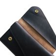 画像6: DAPPER'S ダッパーズ Horsehide Double Flap Wallet ホースハイド ダブル フラップ ウォレット 1719 皮革 WALDES 長財布