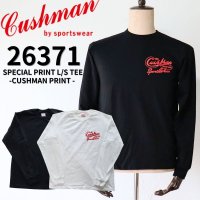 CUSHMAN クッシュマン SPECIAL PRINT L/S TEE - CUSHMAN PRINT - スペシャル プリント ロングT 26371 cotton コットン