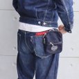 画像3: SAMURAI JEANS サムライジーンズ Mini Pouch ミニポーチSWCMB24 インディゴネル生地 小物 accessories  コットン cotton