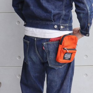 画像2: SAMURAI JEANS サムライジーンズ Mini Pouch ミニポーチSWCMB24 インディゴネル生地 小物 accessories  コットン cotton