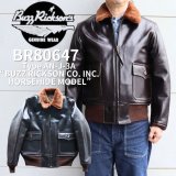 BUZZ RICKSON'S バズリクソンズ Type AN-J-3A “BUZZ RICKSON CO. INC. HORSEHIDE MODEL” ホースハイドモデル BR80647 ブロンコハイド bronco hide レザー フライトジャケット leather flying jacket