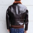 画像3: BUZZ RICKSON'S バズリクソンズ Type AN-J-3A “BUZZ RICKSON CO. INC. HORSEHIDE MODEL” ホースハイドモデル BR80647 ブロンコハイド bronco hide レザー フライトジャケット leather flying jacket