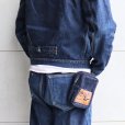 画像2: SAMURAI JEANS サムライジーンズ DENIM POUCH デニムポーチ SJDP24-AI 18oz藍+ コットン cotton 小物 accessories (2)