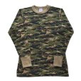 画像2: JELADO ジェラード JELADO Mega Thermal Crew Neck Camouflage メガサマール クルーネック カモフラージュ AB94237C Tシャツ ロングT 長袖 long sleeves コットン cotton (2)