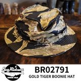 BUZZ RICKSON'S バズリクソンズ BR02791 GOLD TIGER BOONIE HAT ゴールドタイガー ボニーハット ミリタリー 迷彩 カモ柄 タイガーカモ 虎カモ タイガーストライプ ハット 帽子 camouflage