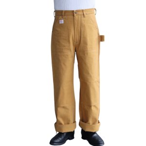 画像2: CUSHMAN 22190 クッシュマン 15oz DUCK DOUBLE KNEE PAINTER PANTS ダックダブルニーペインターパンツ ワークパンツ ワイドシルエット 日本製 madeinjapan