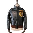 画像2: TOYS McCOY トイズマッコイ TYPE A-2 TYPE A-2 TOYS McCOY MFG.CO. MARILYN MONROE "BLACK DRAGONS" レザーフライトジャケット TMJ2427 leather jacket horsehide ホースハイド マリリン・モンロー (2)