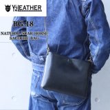 Y'2 LEATHER ワイツーレザー NATURAL SCAR HORSE SACOCHE BAG ナチュラルスカーホース サコッシュバッグ BLACK