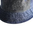 画像4: SAMURAI JEANS サムライジーンズ デニムランダムバケットハット Denim Random Bucket Hat SJ401BH-RD ワンウォッシュ 帽子