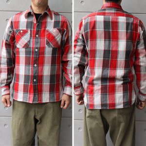 画像2: CUSHMAN クッシュマン VINTAGE CHECK WORK SHIRTS ヴィンテージ チェック ワーク シャツ 25593 アメカジ 長袖 long sleeves カジュアル